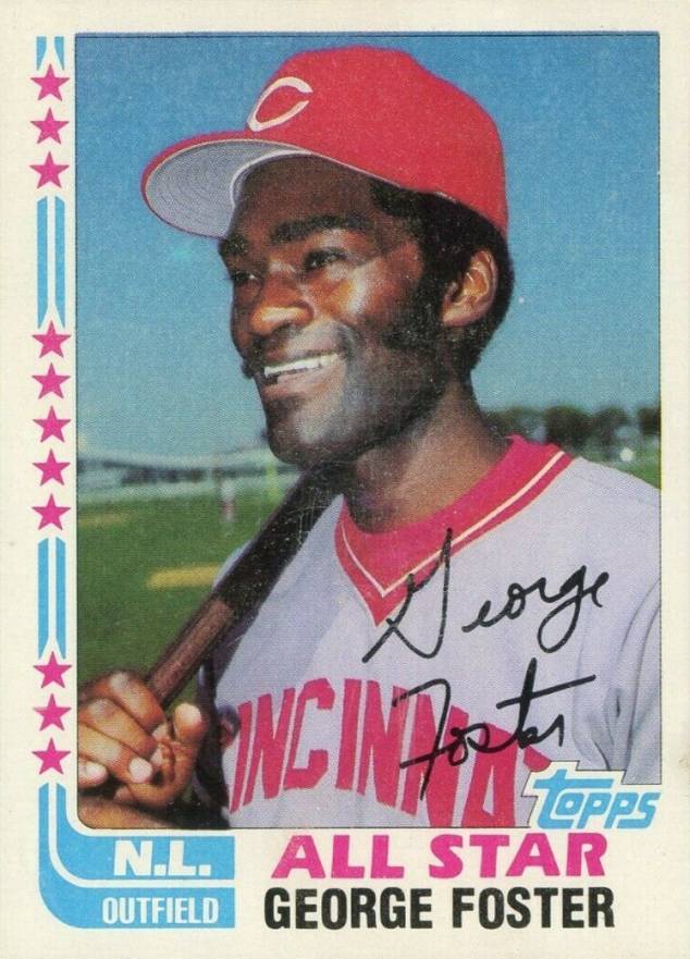 1982 Topps George Foster #342 Baseball Card