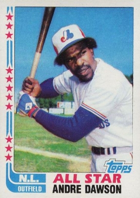 1982 Topps Andre Dawson #341 Baseball Card