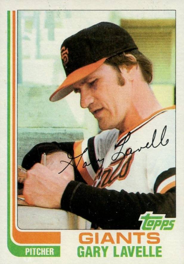 1982 Topps Gary Lavelle #209 Baseball Card