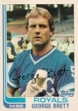 1982 Topps George Brett #200 Baseball Card