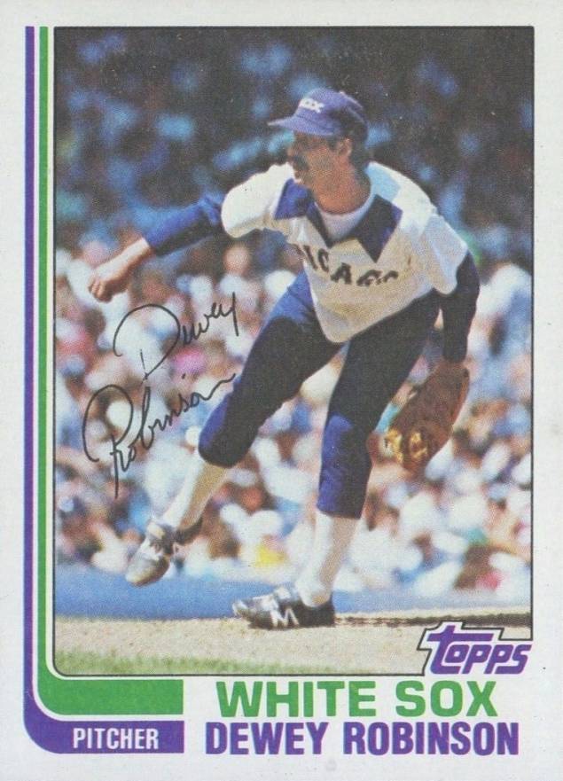 1982 Topps Dewey Robinson #176 Baseball Card