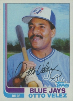 1982 Topps Otto Velez #155 Baseball Card