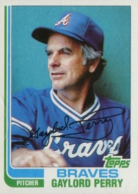 1982 Topps Gaylord Perry #115 Baseball Card