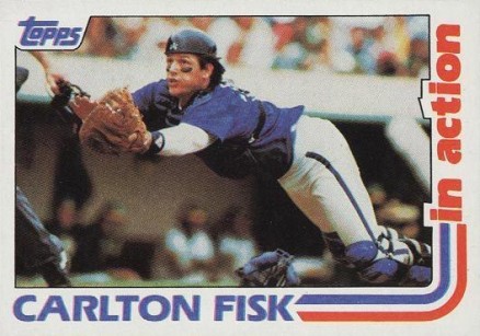 1982 Topps Carlton Fisk #111 Baseball Card