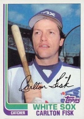 1982 Topps Carlton Fisk #110 Baseball Card