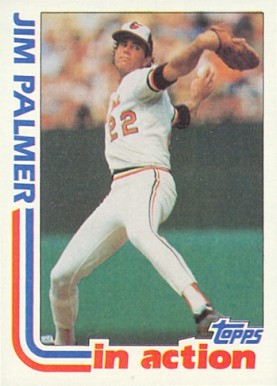 1982 Topps Jim Palmer #81 Baseball Card
