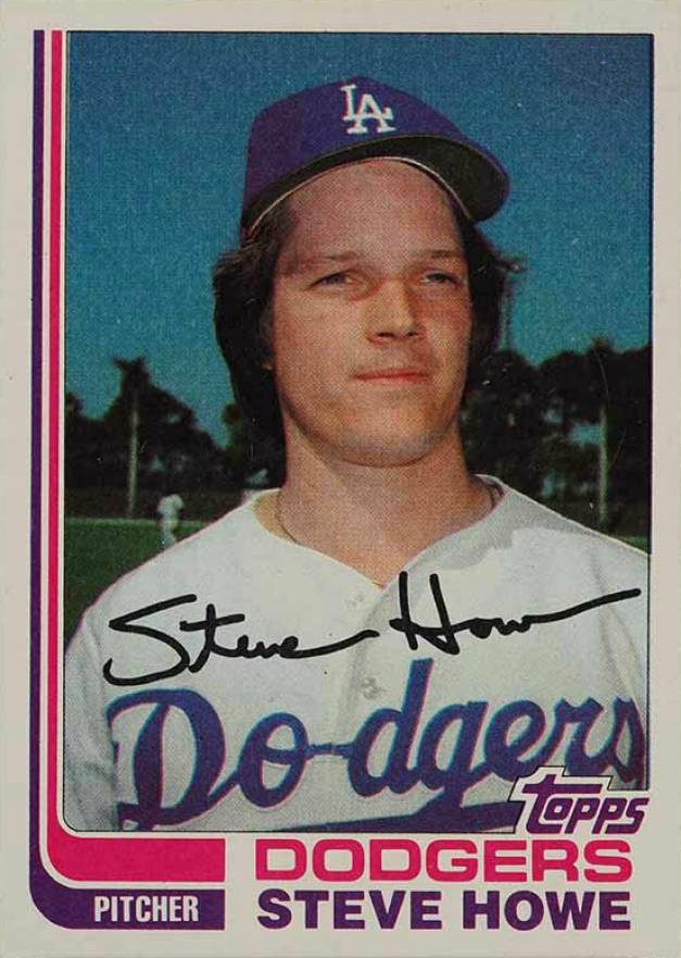 1982 Topps Steve Howe #14 Baseball Card