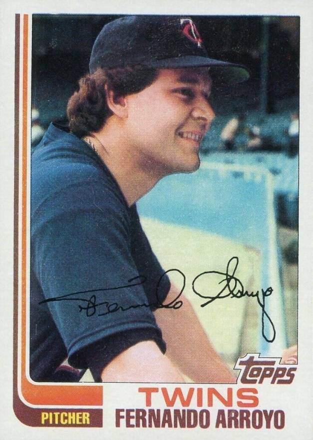 1982 Topps Fernando Arroyo #18 Baseball Card