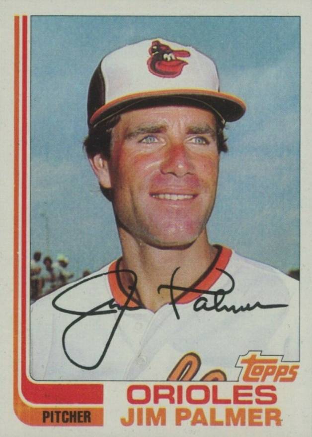 1982 Topps Jim Palmer #80 Baseball Card