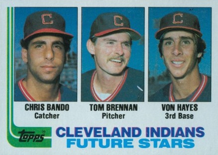 1982 Topps Indians Future Stars #141 Baseball Card