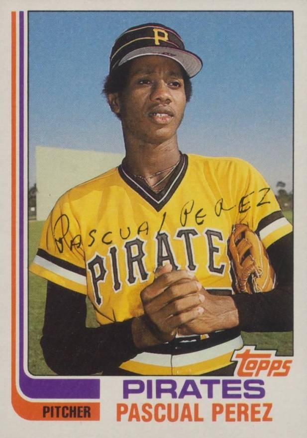 1982 Topps Pascual Perez #383 Baseball Card