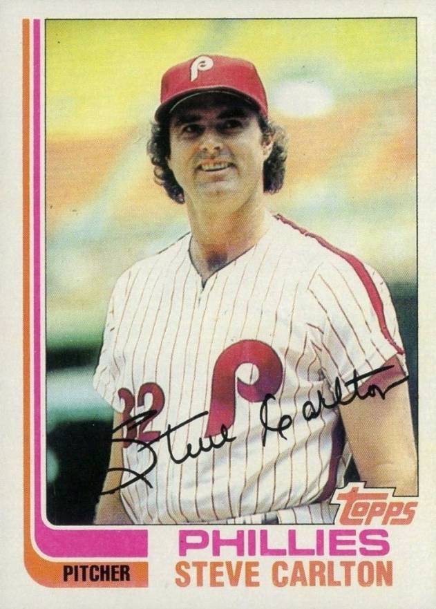 1982 Topps Steve Carlton #480 Baseball Card