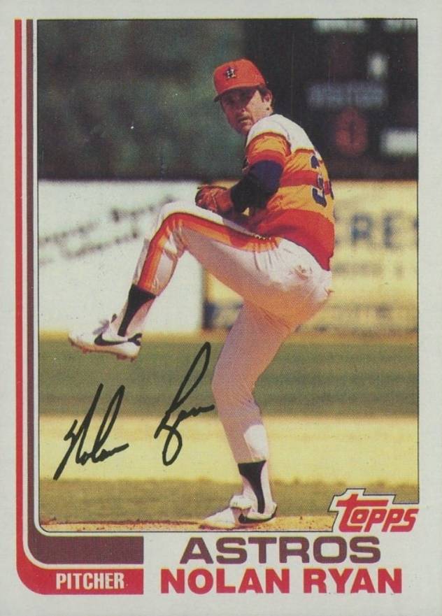 1982 Topps Nolan Ryan #90 Baseball Card