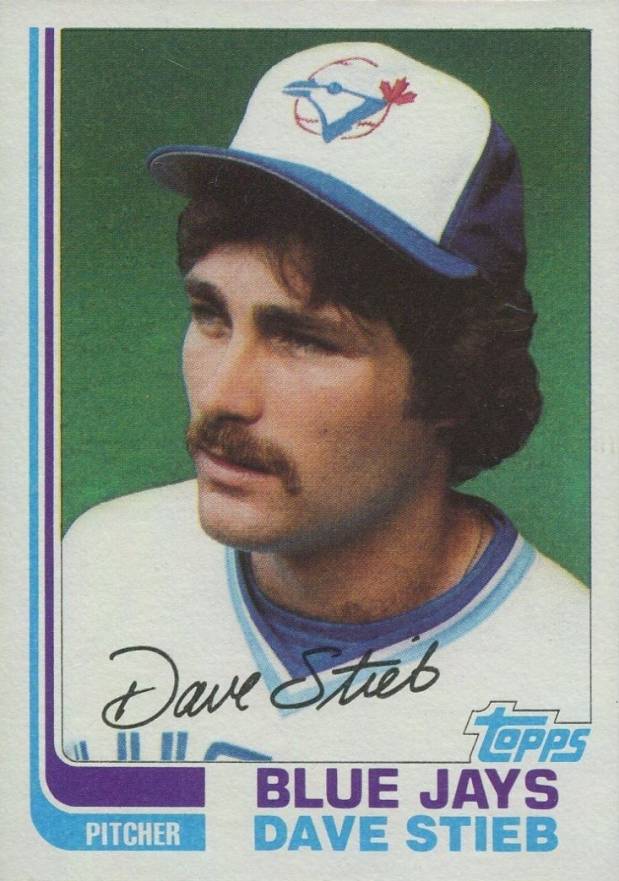 1982 Topps Dave Stieb #380 Baseball Card