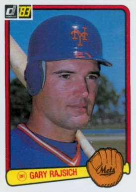 1983 Donruss Gary Rajsich #599 Baseball Card
