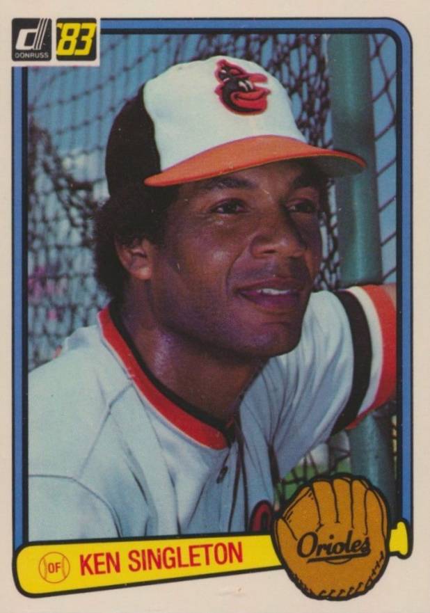 1983 Donruss Ken Singleton #257 Baseball Card