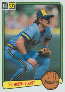 1983 Donruss Robin Yount #258 Baseball Card