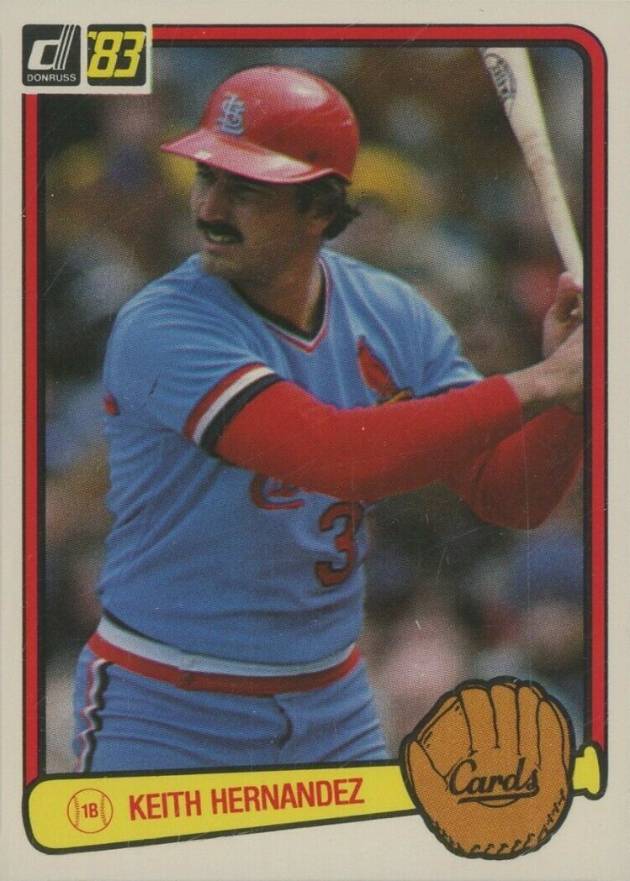 1983 Donruss Keith Hernandez #152 Baseball Card