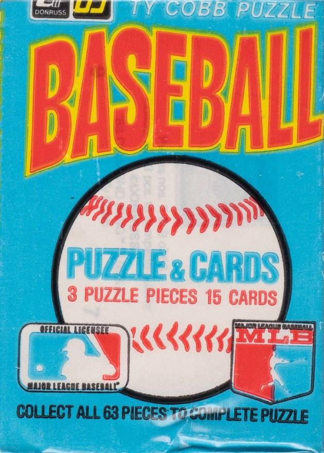 1983 Donruss Wax Pack #WP Baseball Card