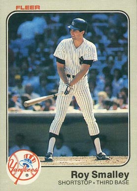 1983 Fleer Roy Smalley #397 Baseball Card