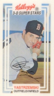 1983 Kellogg's Carl Yastrzemski #9 Baseball Card