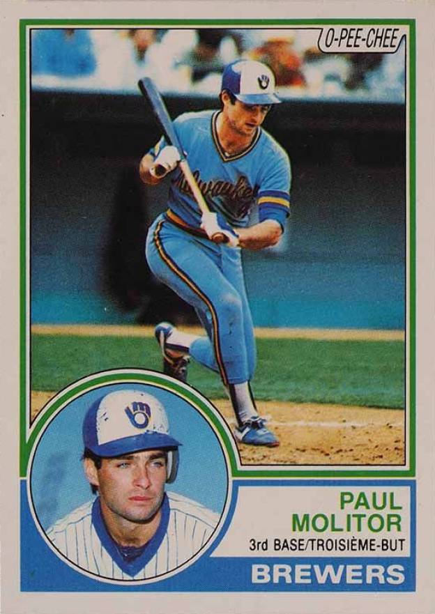 1983 O-Pee-Chee Paul Molitor #371 Baseball Card