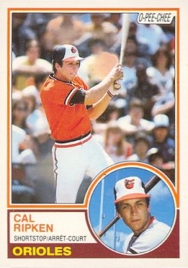 1983 O-Pee-Chee Cal Ripken #163 Baseball Card