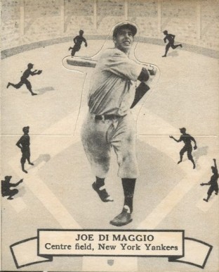 1937 O-Pee-Chee Joe DiMaggio #118 Baseball Card