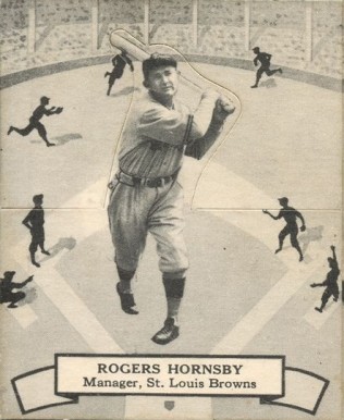 1937 O-Pee-Chee Rogers Hornsby #140 Baseball Card