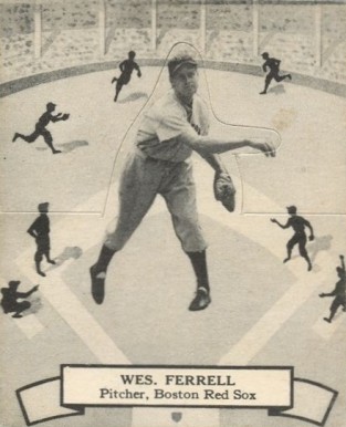 1937 O-Pee-Chee Wes Ferrell #138 Baseball Card