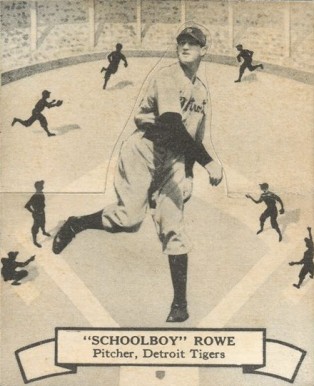 1937 O-Pee-Chee Schoolboy Rowe #134 Baseball Card