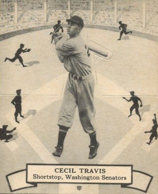 1937 O-Pee-Chee Cecil Travis #126 Baseball Card