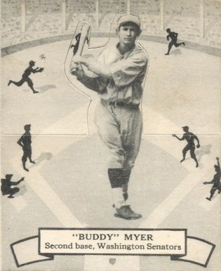 1937 O-Pee-Chee Buddy Myer #114 Baseball Card