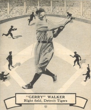 1937 O-Pee-Chee Gerry Walker #110 Baseball Card