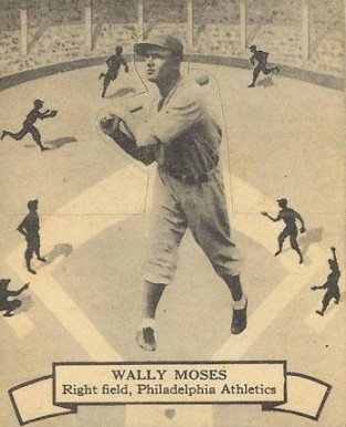 1937 O-Pee-Chee Wally Moses #109 Baseball Card