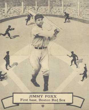 1937 O-Pee-Chee Jimmy Foxx #106 Baseball Card