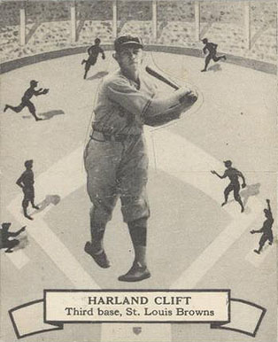 1937 O-Pee-Chee Harland Clift #104 Baseball Card