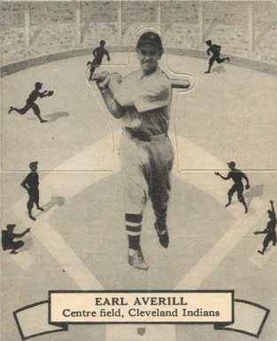 1937 O-Pee-Chee Earl Averill #103 Baseball Card