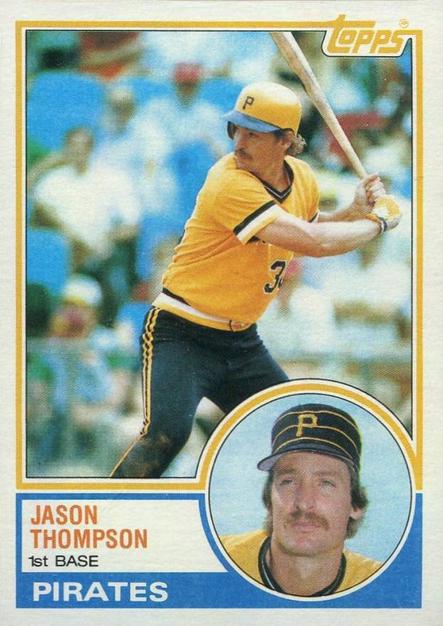 1983 Topps Jason Thompson #730 Baseball Card