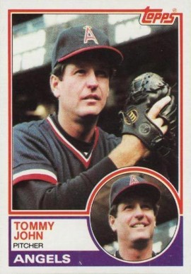 1983 Topps Tommy John #735 Baseball Card