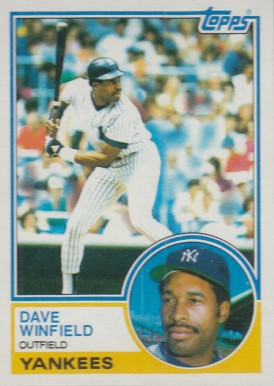 1983 Topps Dave Winfield #770 Baseball Card