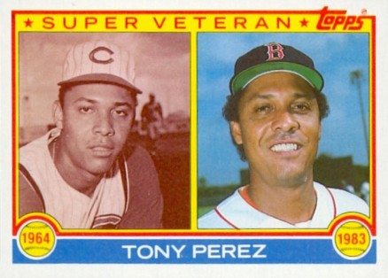 1983 Topps Tony Perez #716 Baseball Card