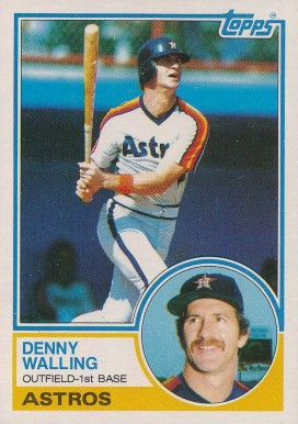 1983 Topps Denny Walling #692 Baseball Card