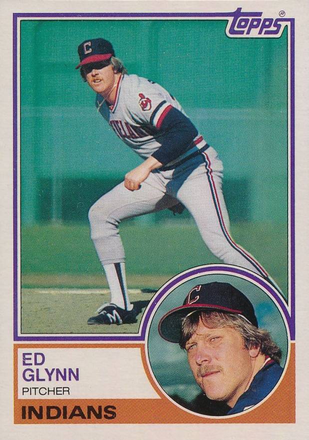 1983 Topps Ed Glynn #614 Baseball Card