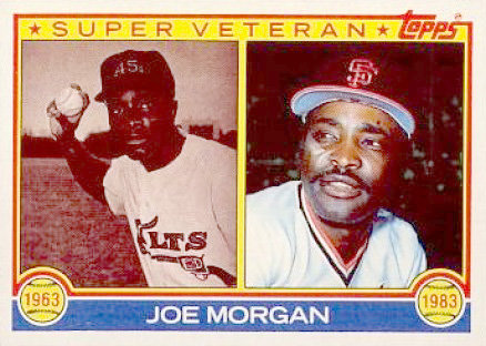 1983 Topps Joe Morgan #604 Baseball Card