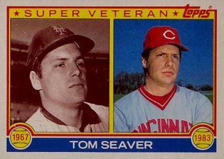 1983 Topps Tom Seaver #581 Baseball Card