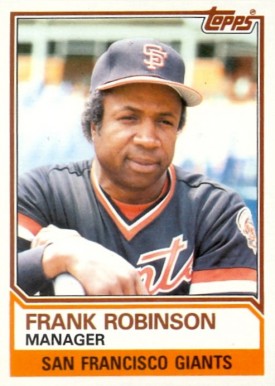 1983 Topps Frank Robinson #576 Baseball Card