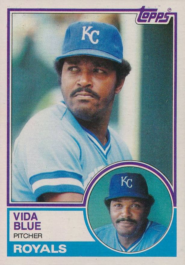 1983 Topps Vida Blue #570 Baseball Card
