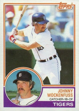 1983 Topps John Wockenfuss #536 Baseball Card