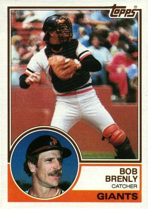 1983 Topps Bob Brenly #494 Baseball Card